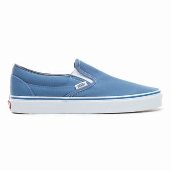 Vans Classic - Naisten Slip-on kengät - Laivastonsininen